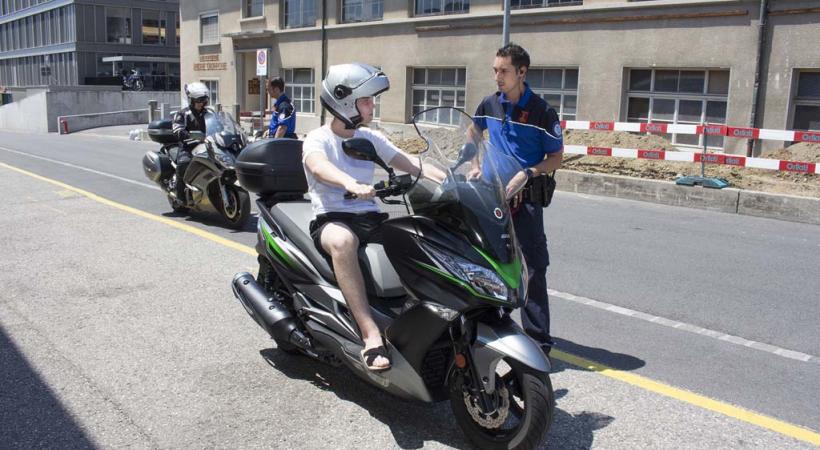 Une tenue trop légère en deux-roues motorisé peut avoir des conséquences dramatiques en cas d'accident. DR
