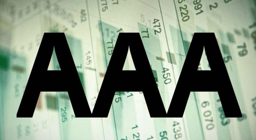 Le "triple A" est la meilleure notation qui puisse être obtenue en terme de santé financière. GETTY IMAGES / GOD4ATHER