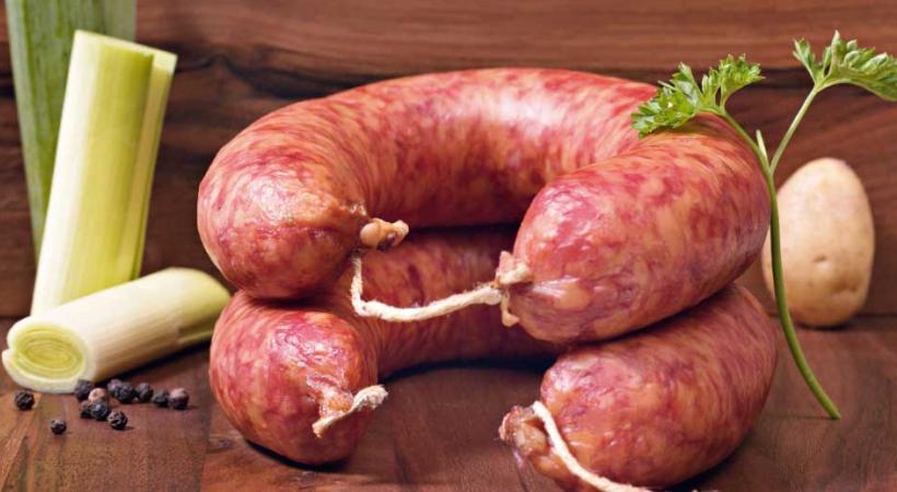 Saucisse aux choux IGP