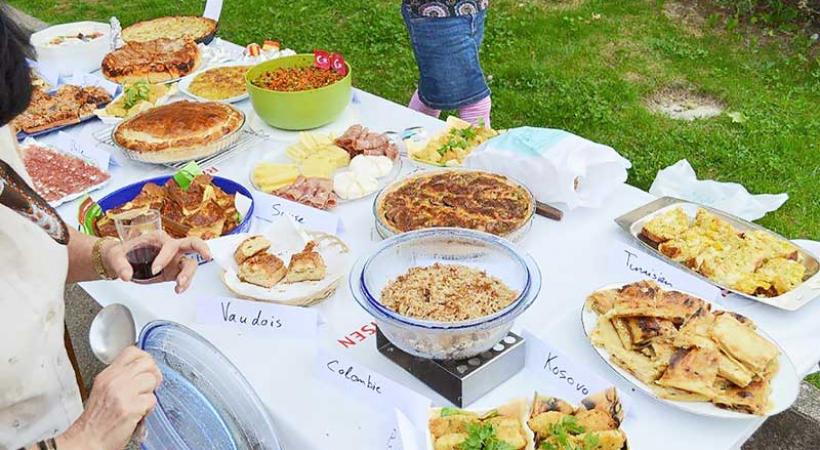 La Fête des vosins, pour partager et découvrir dans la bonne humeur. VILLE DE LAUSANNE