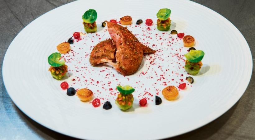 Shaun Rollier, apprenti au restaurant de l’Hôtel de Ville Benoît Violier, à Crissier. DR