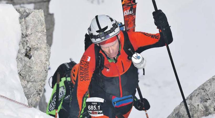 31e édition de la mythique épreuve de ski alpinisme: La Patrouille des Glaciers. dr