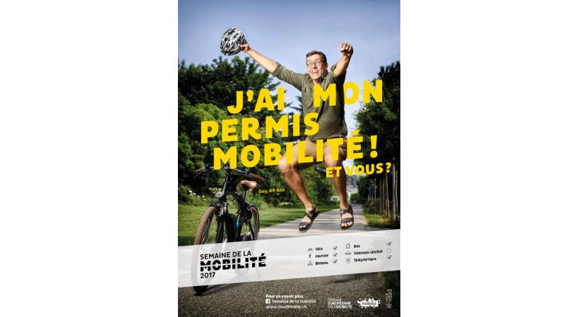 Une des affiches de la campagne, visible depuis le 11 septembre. DR