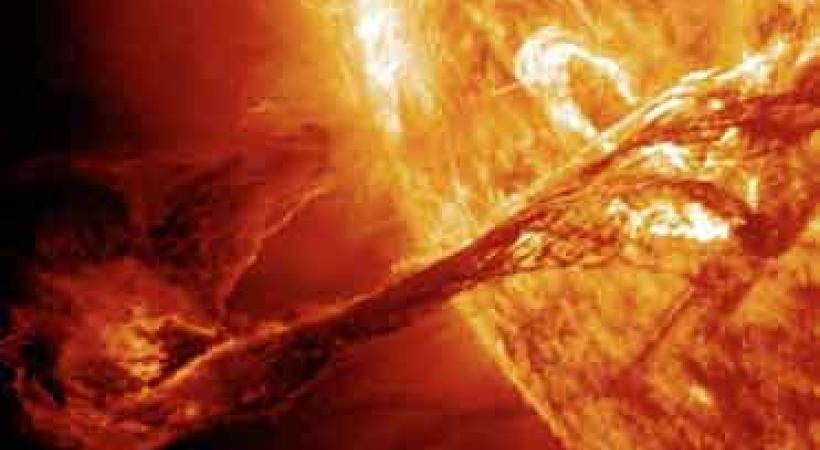 Le soleil en grand