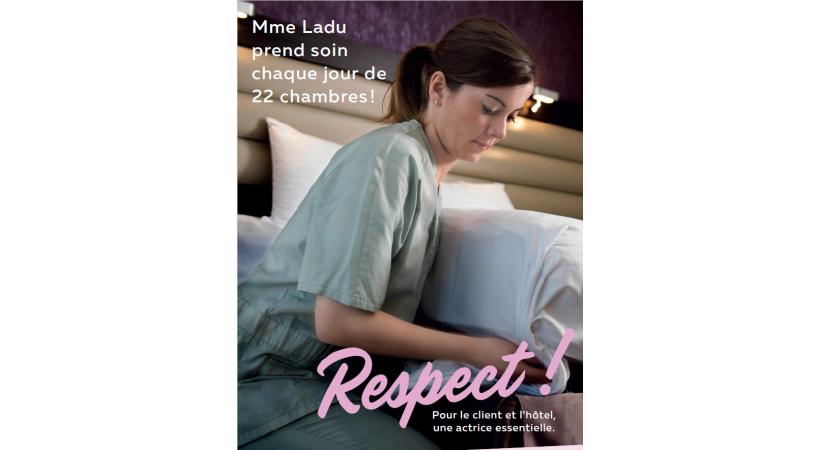 Femmes de chambre, serveurs, plongeurs, sans eux, le secteur de l'hôtellerie-restauration ne tournerait pas. GastroVaud invite à saluer ces professionnels souvent dans l'ombre. DR