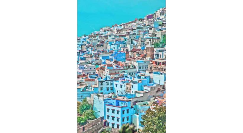 Dans le Nord, Chefchaouen l’andalouse.