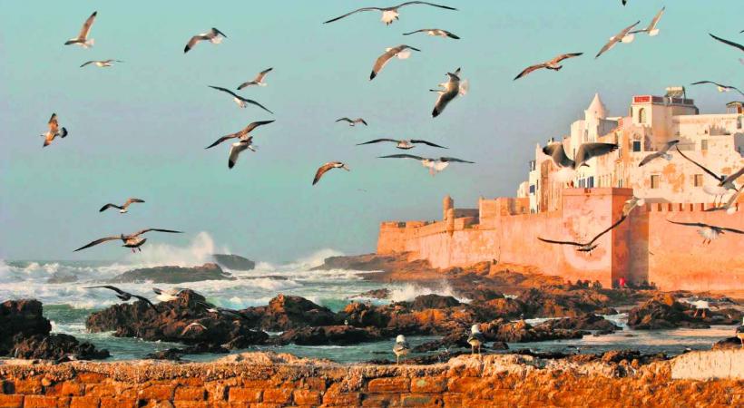 Au bord de l’Atlantique, Essaouira, l’ancienne Mogador.