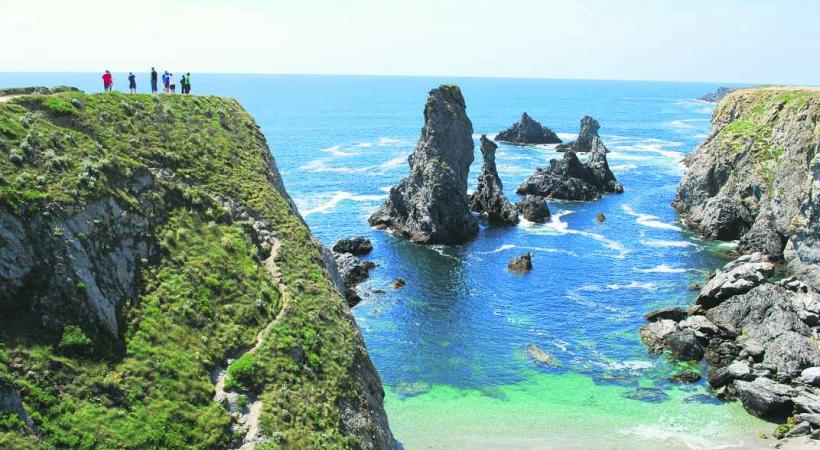 Les aiguilles de Port-Coton. 