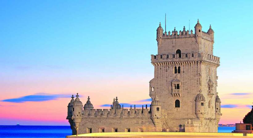 La tour de Belem à Lisbonne.