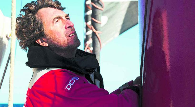 François Cluzet, criant de vérité dans son rôle de marin - presque - solitaire. 