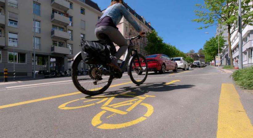 Les pistes cyclables créées resteront en place.  VILLE DE LAUSANNE / LAURENT KACZOR