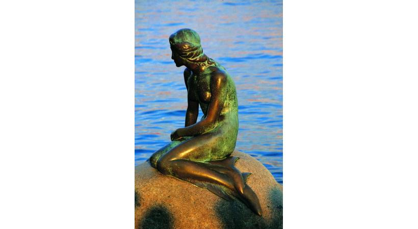  La célébre petite sirène. OT COPENHAGUE