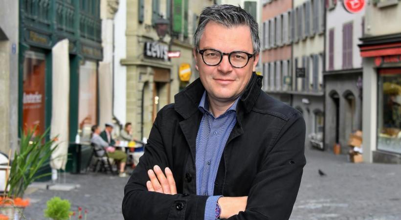Denis Corboz, président du parti socialiste lausannois. Photo Verissimo