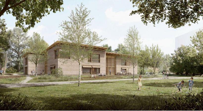 La nouvelle maison de quartier verra le jour à la fin de l’année 2024. SPONTI