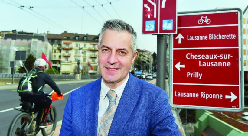 Selon Pierre-Antoine Hildbrand, la police ne fait preuve d’aucun laxisme face aux incivilités des cyclistes. VERISSIMO