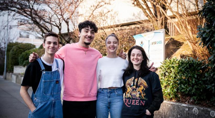 Gaëtan, Luca, Serena et Mathilde, doivent amener les projets à leur concrétisation. MISSON