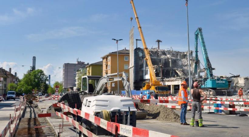  Le calvaire continu pour les commerçants comme pour les habitants de La Sallaz. Verissimo