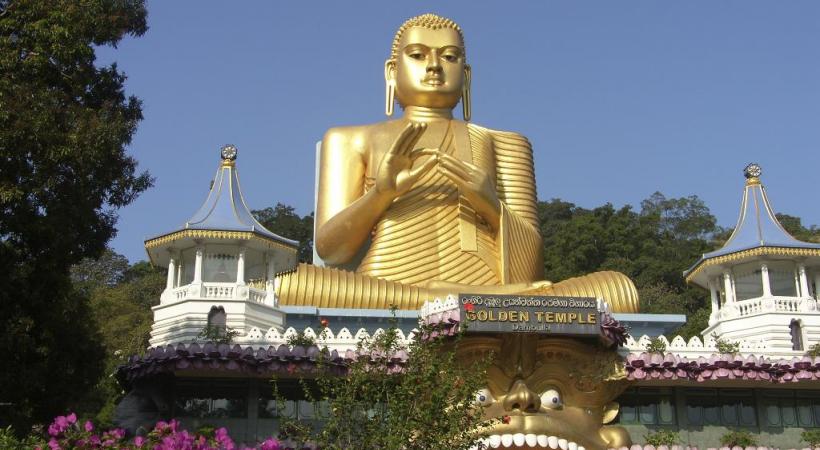 Le Temple d’Or de Dambulla. DR