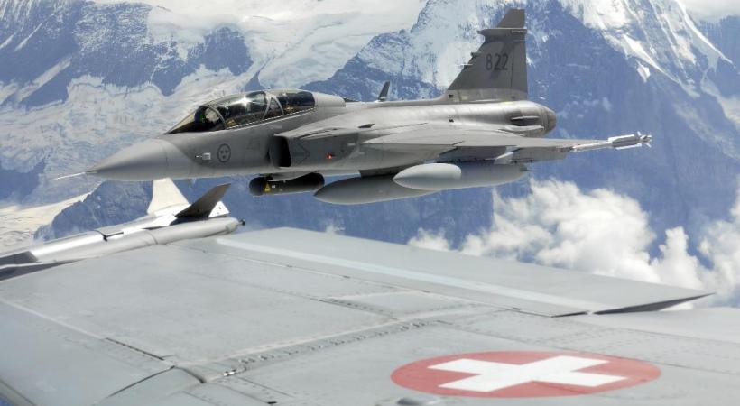 Le colonel Fabio Antognini a piloté à plusieurs reprises le chasseur controversé. DR 