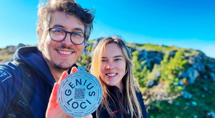 Steph et Eglé Cruchon, co-fondateurs de «Genius Loci». DR