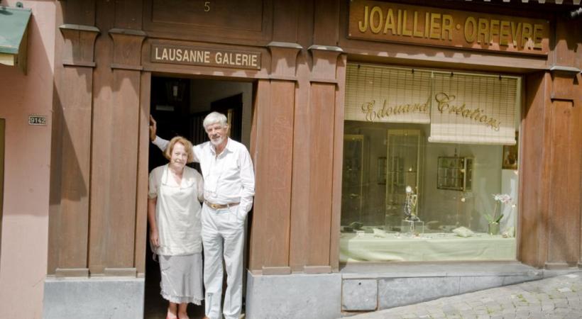  1er prix: Lausanne-Galerie Edouard Créations, rue Cheneau de Bourg 5, www.lausanne-galerie.ch