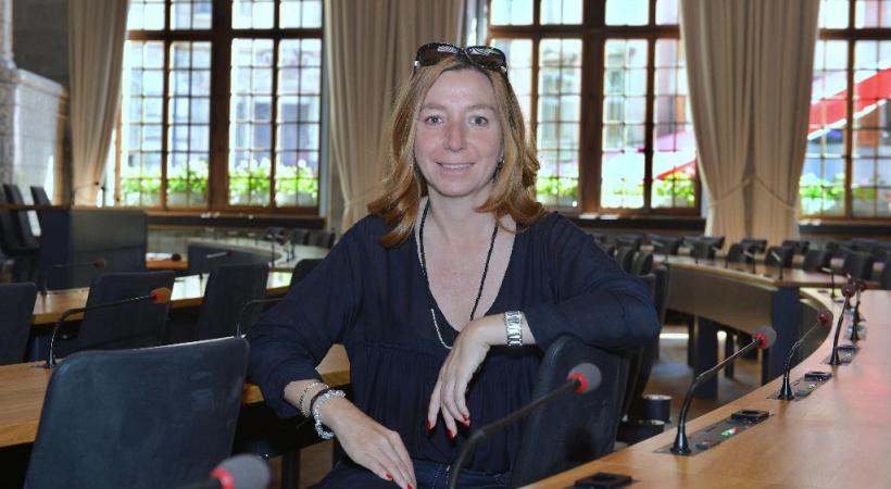  Une présidente riche en émotion. VERISSIMO