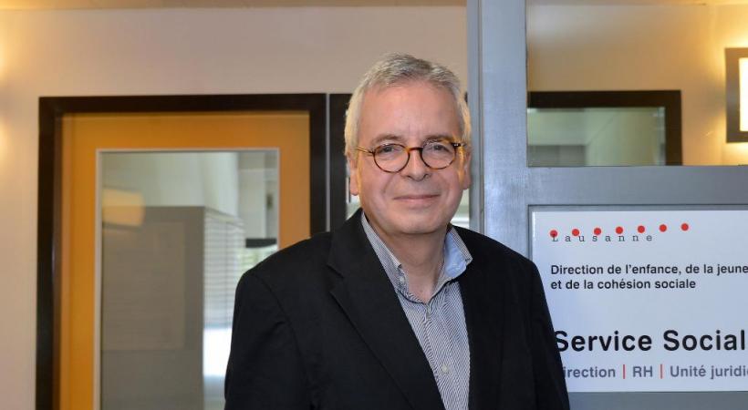  Michel Cornut, chef du Service social de la ville de Lausanne. verissimo