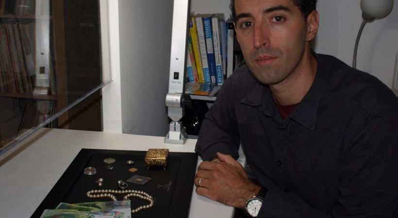  Juan Caido, le nouveau prêteur-sur-gage de Lausanne. kottelat