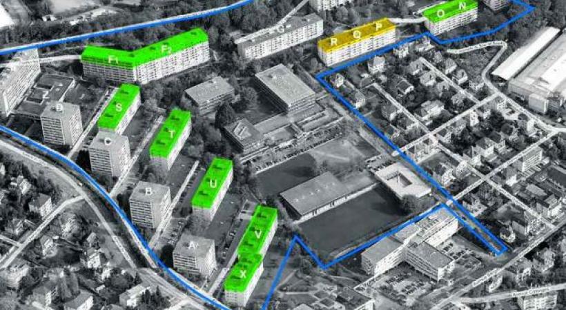 Un plan de quartier rejeté par la population. dr