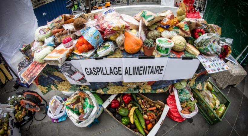 Chaque jour, des millions de tonnes de nourriture sont jetés. DR