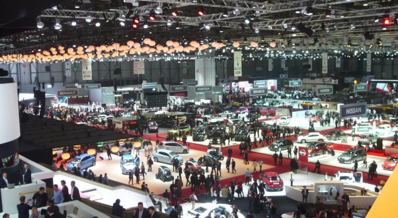 Le salon de Genève, un des 5 plus importants au monde. DR