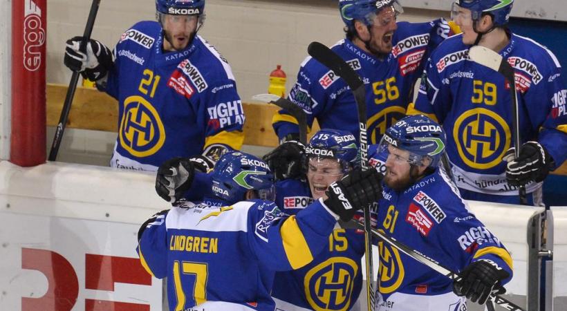 Le HC Davos, une équipe solide avec un coach qui ne l'est pas moins. DR