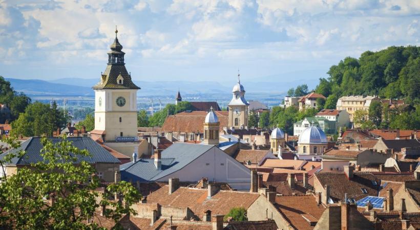  Brasov, une ville au charme médiéval.
