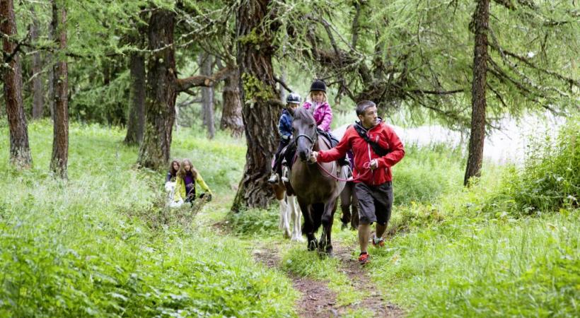 L’été à Thyon permet des randonnées de grande découverte comme les zones humides que sont les Gouilles d’Essertze et les Gouillis.  FRANçOIS PERRAUDIN En trottinette de montagne. NICOLA CUTI Raid ou promenade, le cheval est roi. NICOLA CUTI Un artiste-sculpteur de Montagn’Art à l’œuvre. NICOLA CUTI 
