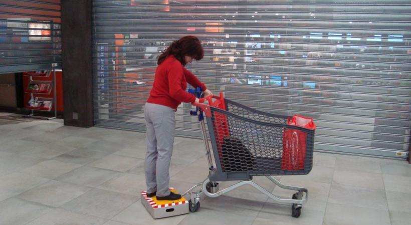 A petite vitesse et sans effort, l'invention d'un Vaudois très créatif. DR