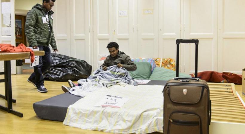  Les migrants sont de plus en plus nombreux à Lausanne. RTS