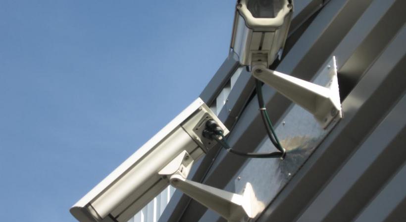   A lausanne, les caméras de surveillance sont partout, comme ici Place de l'Europe. CHARAF