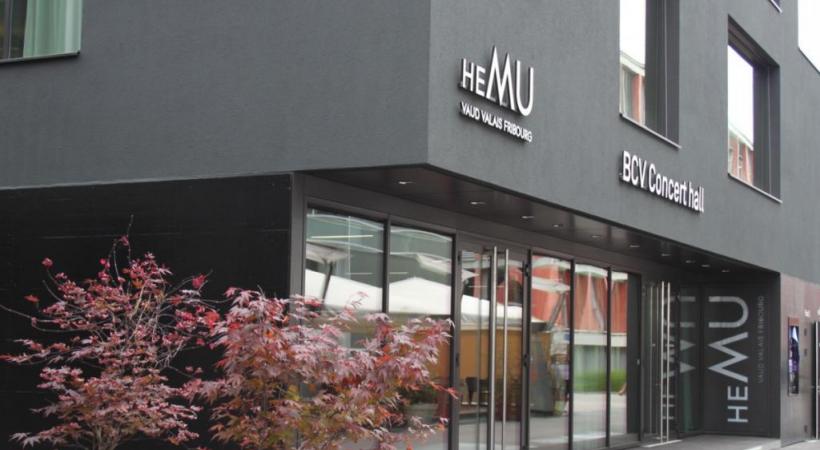  La Haute Ecole de Musique dans le quartier du Flon. dr