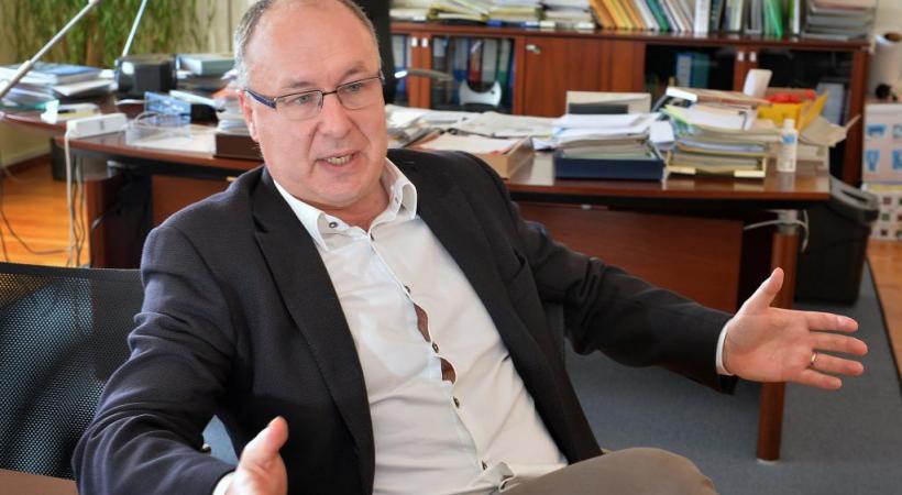 Président du Conseil d’Etat, Pierre-Yves Maillard. VERISSIMO