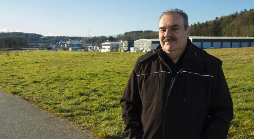 Georges Giban, conseiller comunal à Vufflens- la-Ville. dr