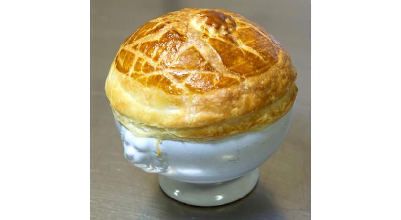  Crème de panais en croûte de pâte feuilletée et truffes