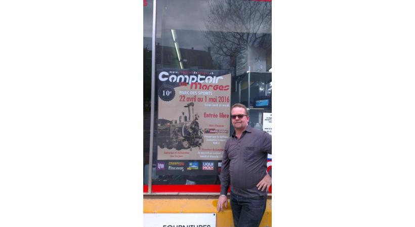 Claude Moser, président du Comptoir, attend 25’000 visiteurs cette année. dr