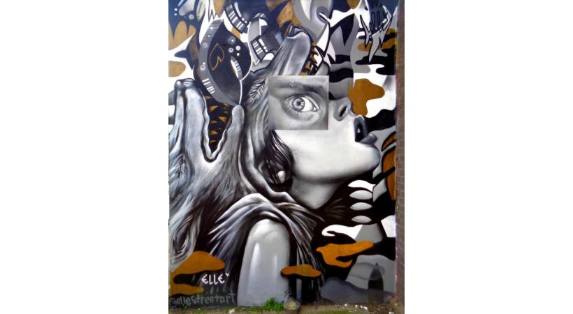 Une rue de la capitale britannique qui a gagné des couleurs éphémères. Certains artistes se sont spécialisés dans l’illustration animalière. Certaines œuvres se cachent dans des arrière-cours. 
