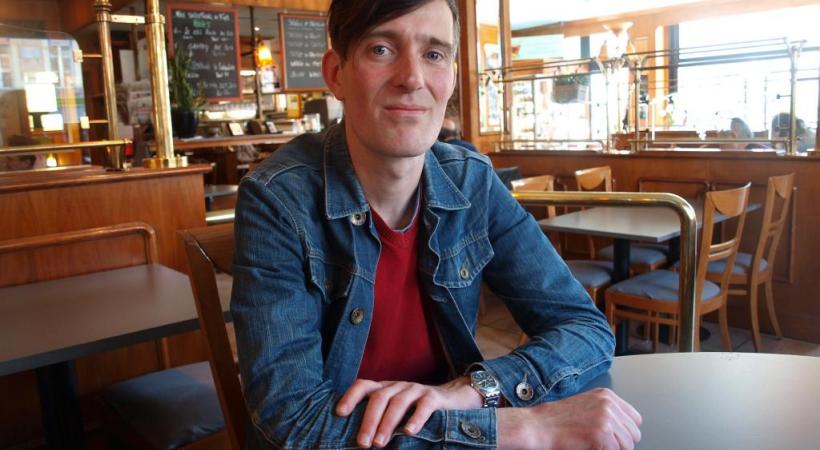 David Payot, nouveau municipal popiste en charge de l'enfance. CA