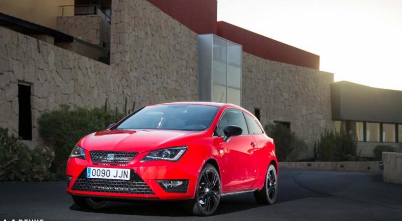   La SEAT IBIZA CUPRA sous toutes les coutures. DR