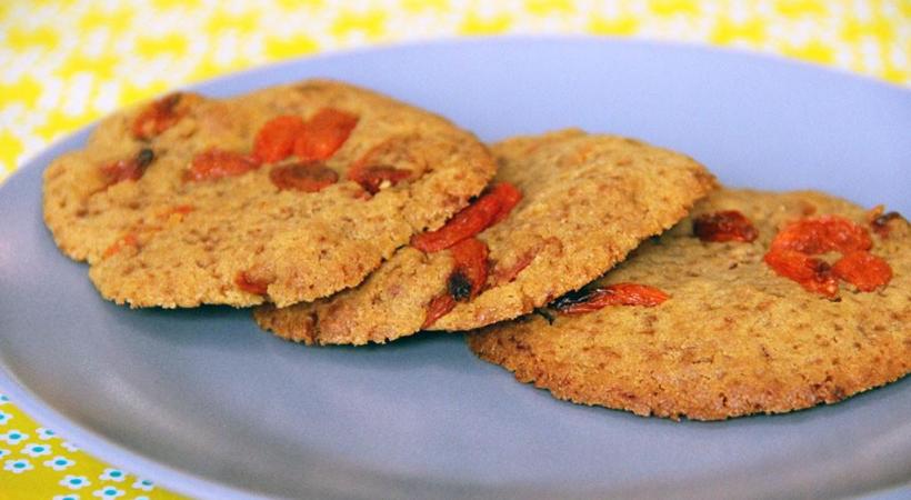 Cookies aux baies de goji