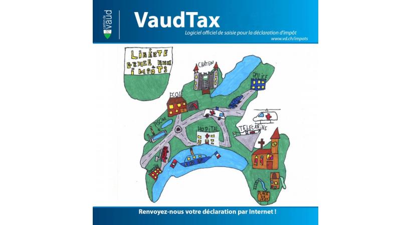   Depuis plusieurs années, le logiciel VaudTax permet de remplir très facilement sa déclaration. DR