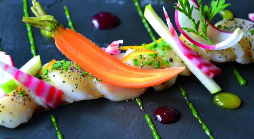 Gastronomie mer et terre au Ty Korn. Alain Bossu