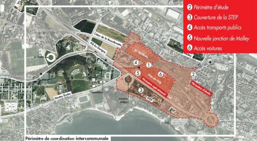Le futur Ecoquartier devrait accueillir ses premiers habitants dès 2024. dr