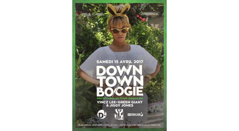 Downtown boogie, le 15 avril. DR 